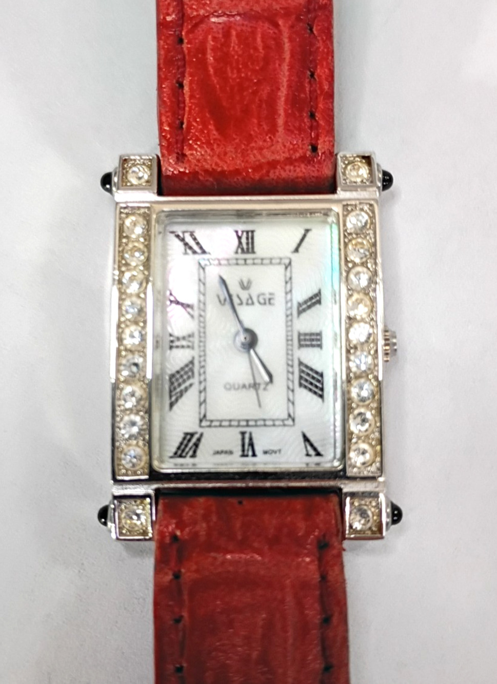 Visage Ladies Watch Stainless Steel Swarovski Crystals